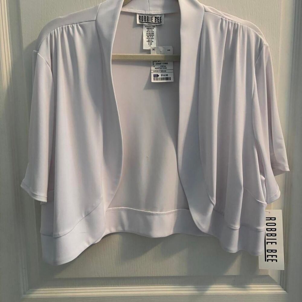 Robbie-bee Women's White Jacket